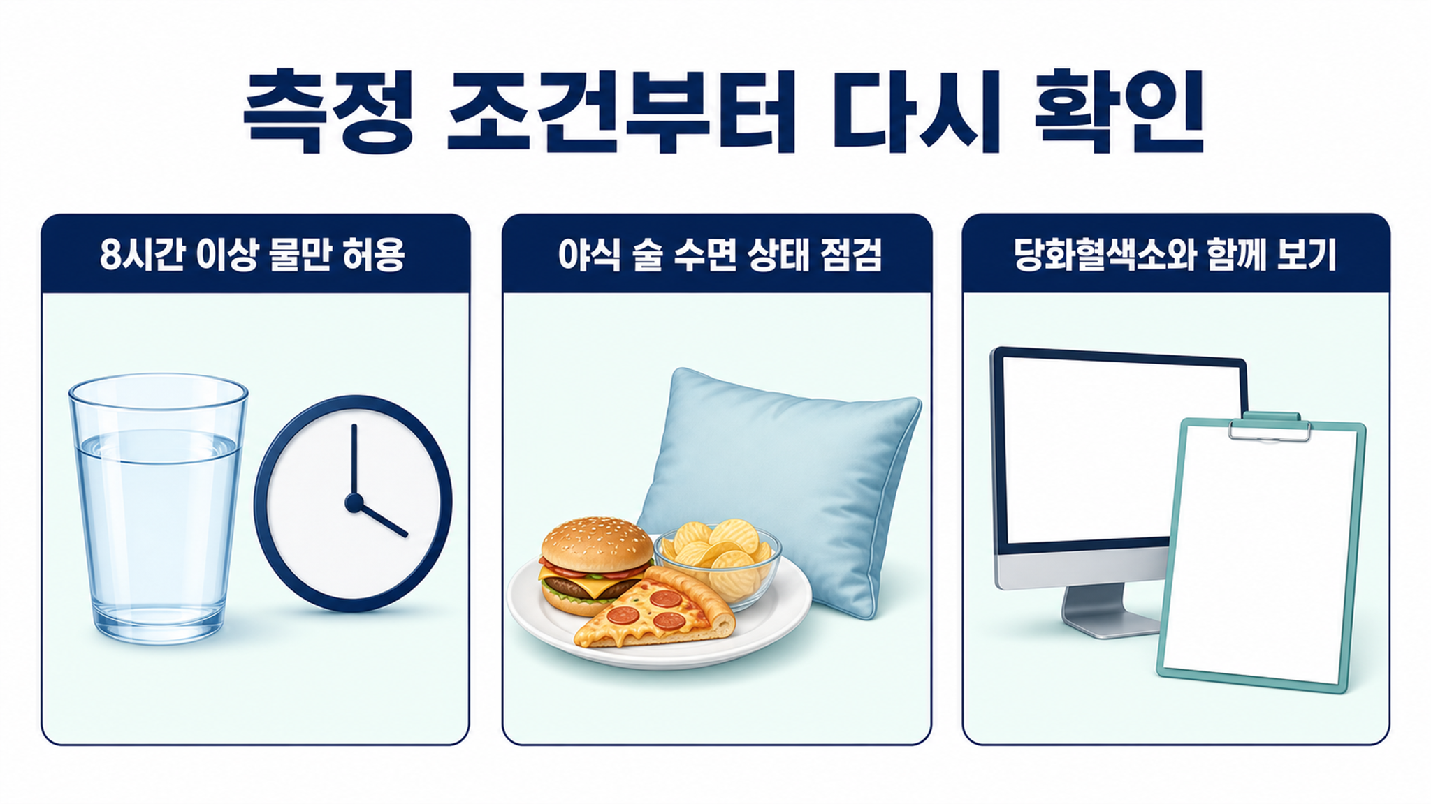 공복혈당 110, 측정 조건과 생활 관리에서 확인할 점