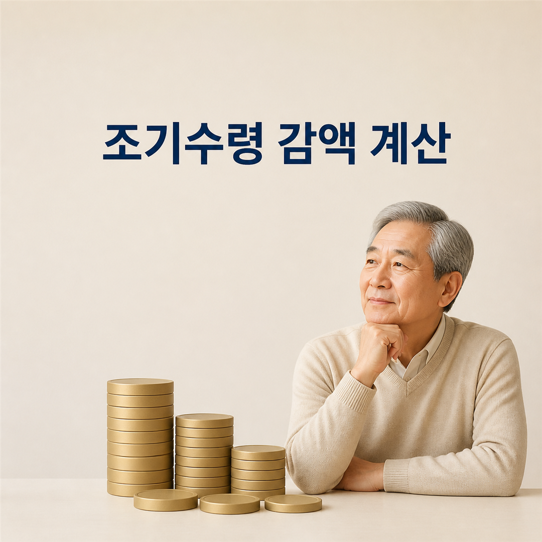 국민연금 조기수령, 감액률과 누적 수령액 비교 방법