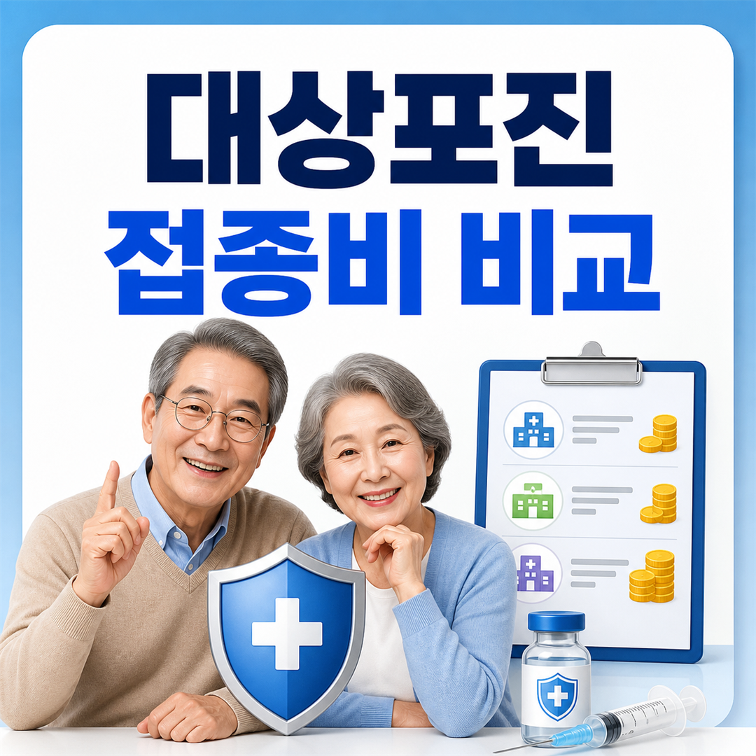 대상포진 예방접종 가격 비교, 백신 종류와 병원별 비용 확인하기