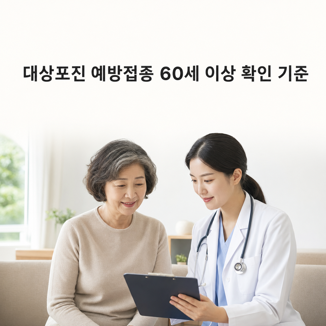 대상포진 예방접종 60세 이상, 주요 원인과 검사·관리 기준 살펴보기