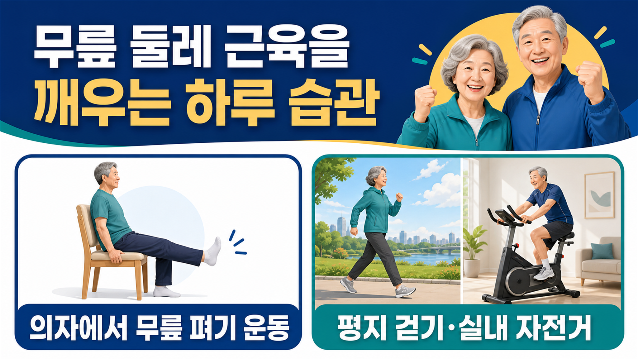 계단을 내려갈 때 무릎이 아픈 이유와 진료를 고려할 신호