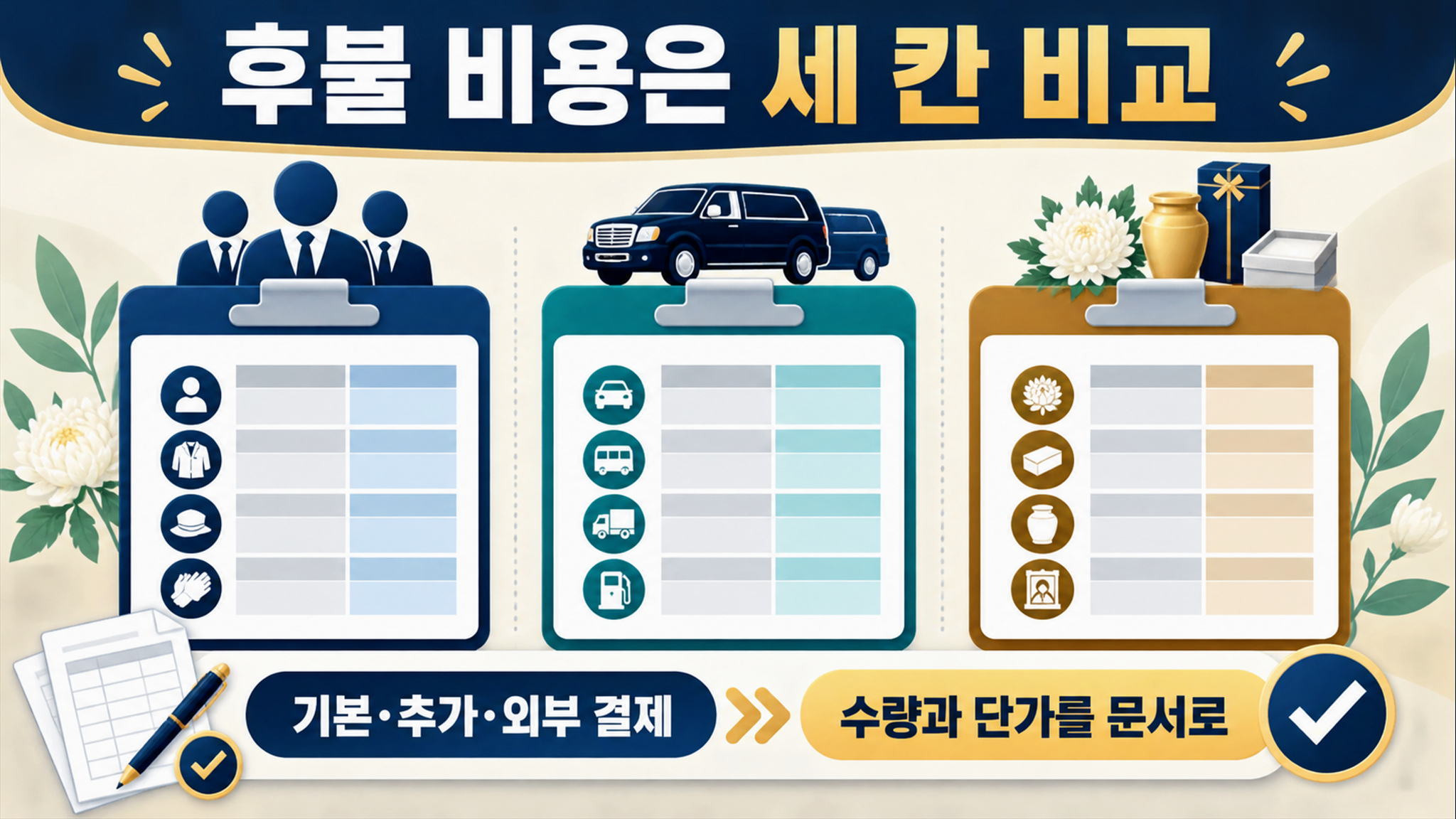 선불상조와 후불상조 차이, 계약·납부 방식별 선택 기준