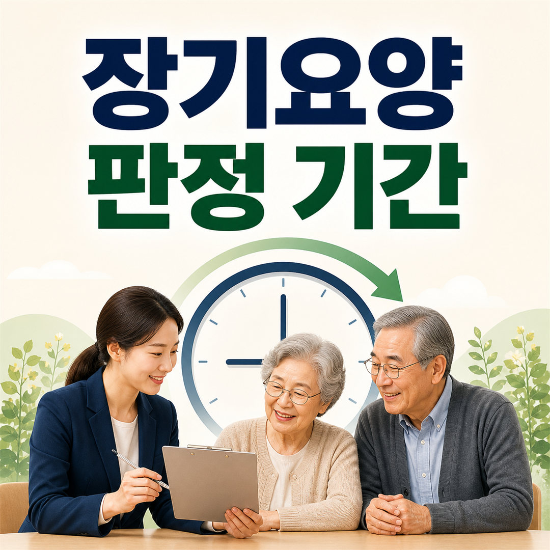 장기요양등급 신청부터 판정까지, 단계별 소요기간 살펴보기