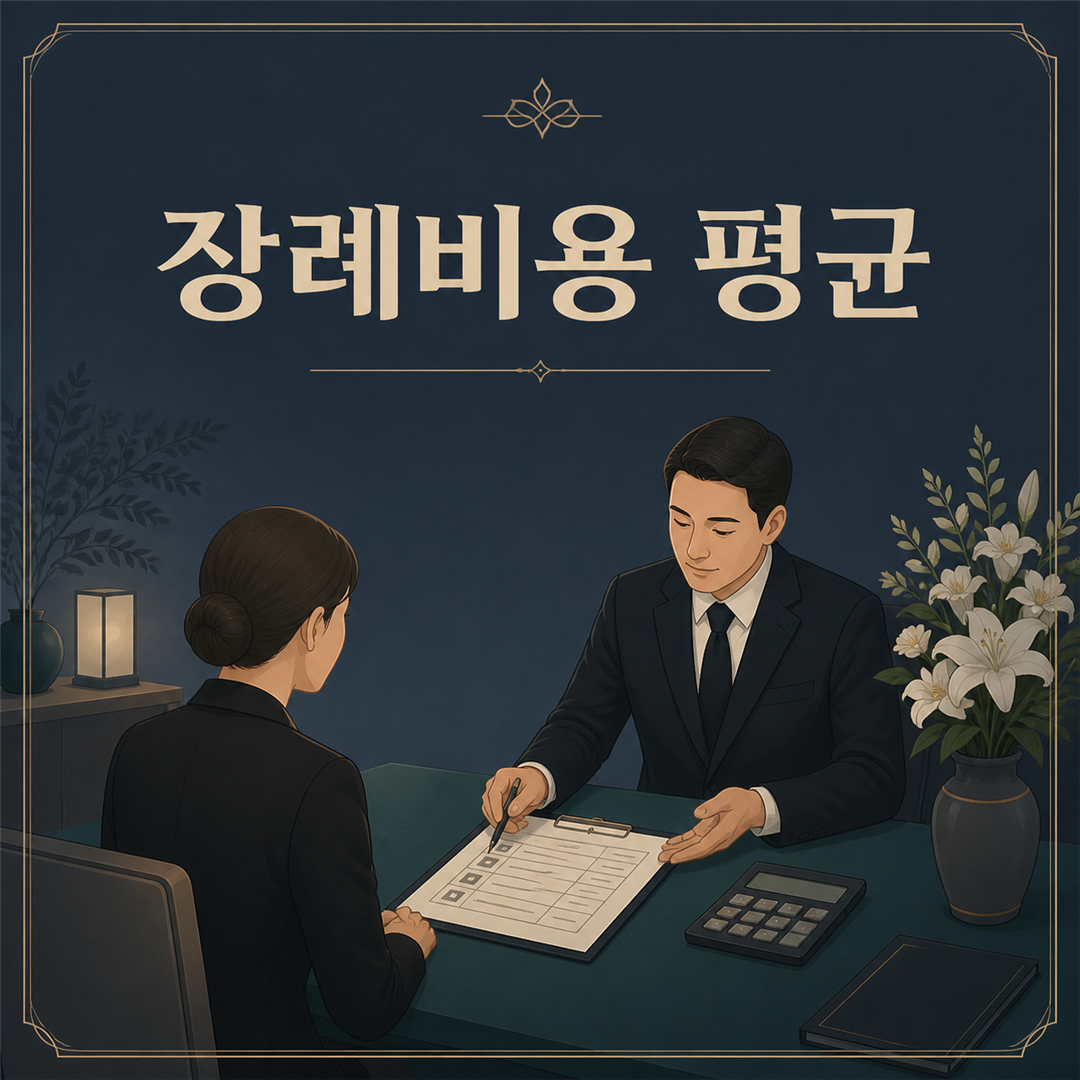 장례비용 평균보다 먼저 볼 항목별 견적과 추가 비용