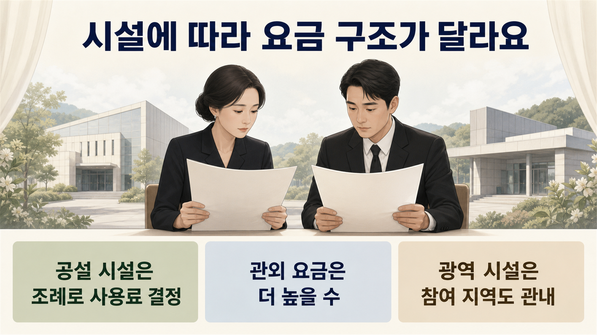 화장장 관내 기준, 주소와 사망지 적용 여부 확인하기