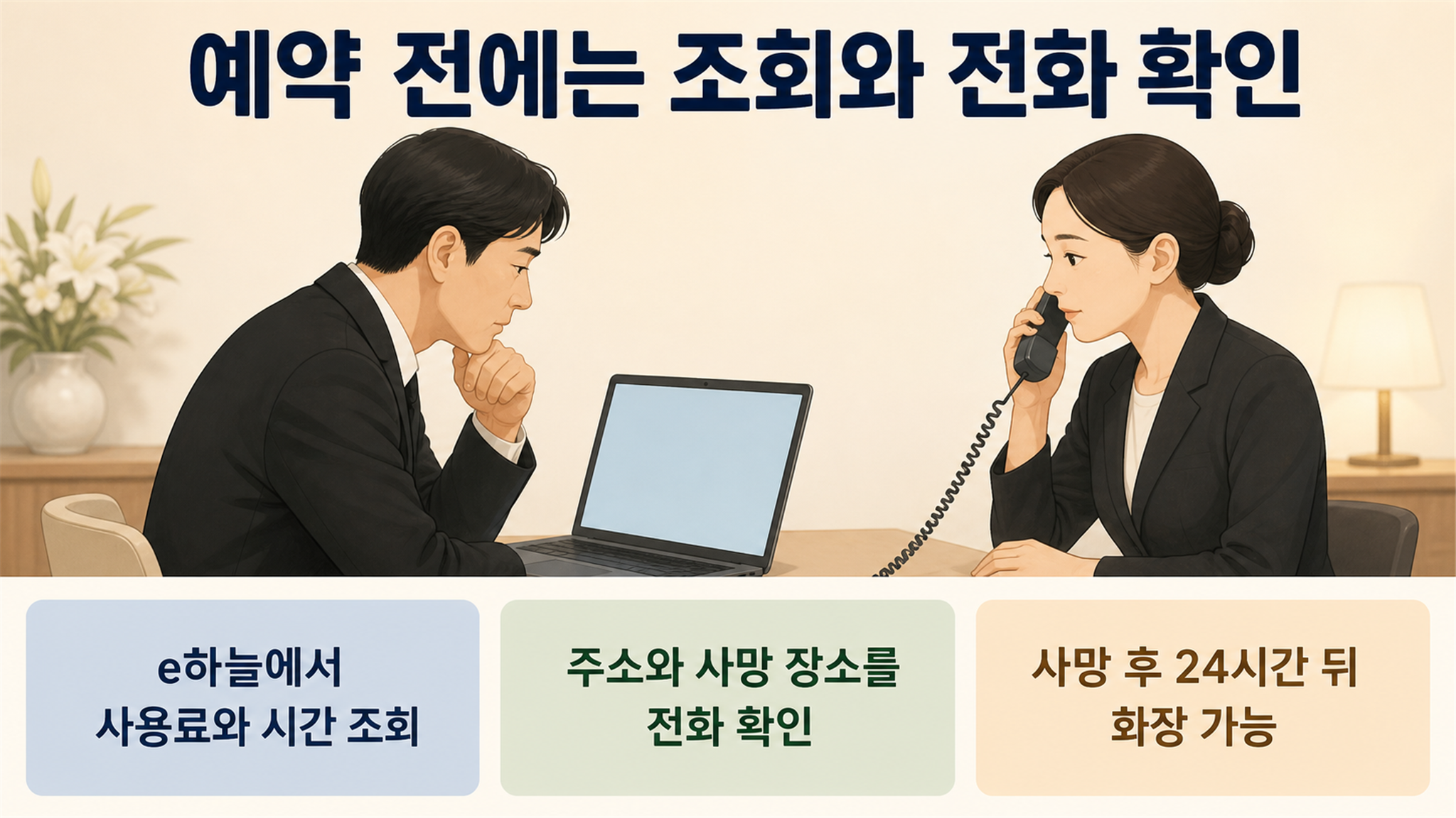 화장장 관내 기준, 주소와 사망지 적용 여부 확인하기